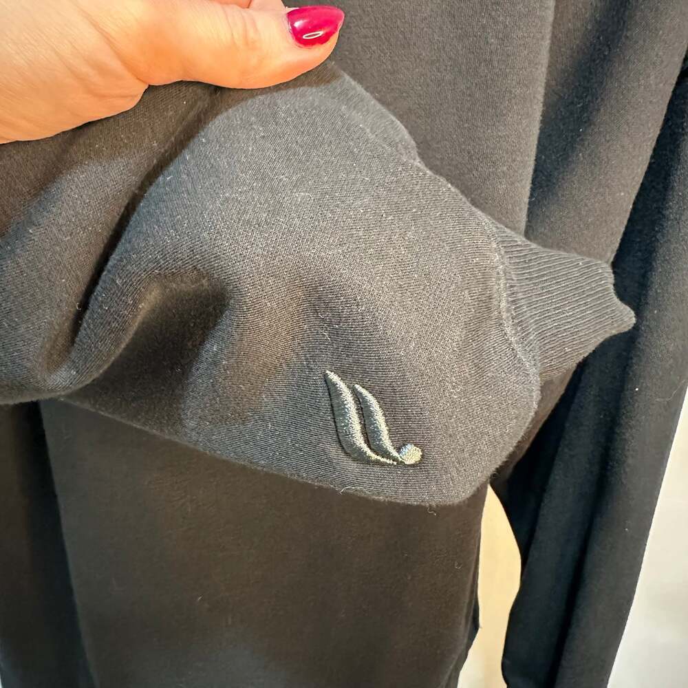 Fabletics Cozy Fleece Oversized Tunic, Sz S (could fit M to L) *See flaw - Picture 4 of 9